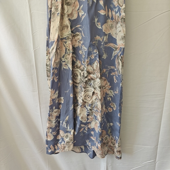 Laura Ashley Vintage Cottage Short Sleeve Floral Casual Midi Dress Size 6 - Picture 2 of 9
